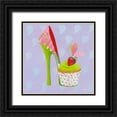thumbnail image 1 of McFaul, Lorrie 26x26 Black Ornate Wood Framed with Double Matting Museum Art Print Titled - Fairyshoes II, 1 of 4