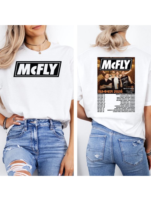 McFiy Music Tour Shirt, Music Concert Family Jumper, Team Mcfly Party Shirt, McFiy 2026 Tou Tshirt, Music Concert tee, Busted Vs Mcfiy
