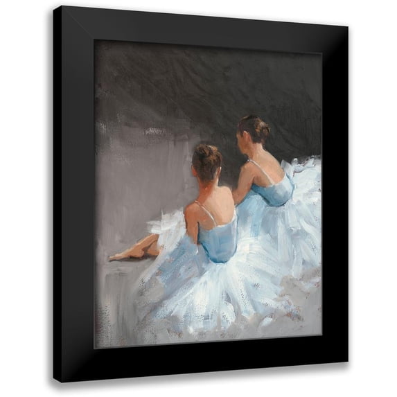 McGannon, Patrick 12x14 Black Modern Framed Museum Art Print Titled - Dancers at Rest