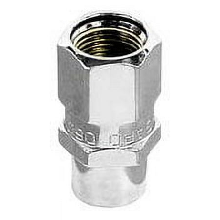 McGard 60129 Chrome Racing .490" Shank Style Lug Nut Set (M12 x 1.5 Thread Size)