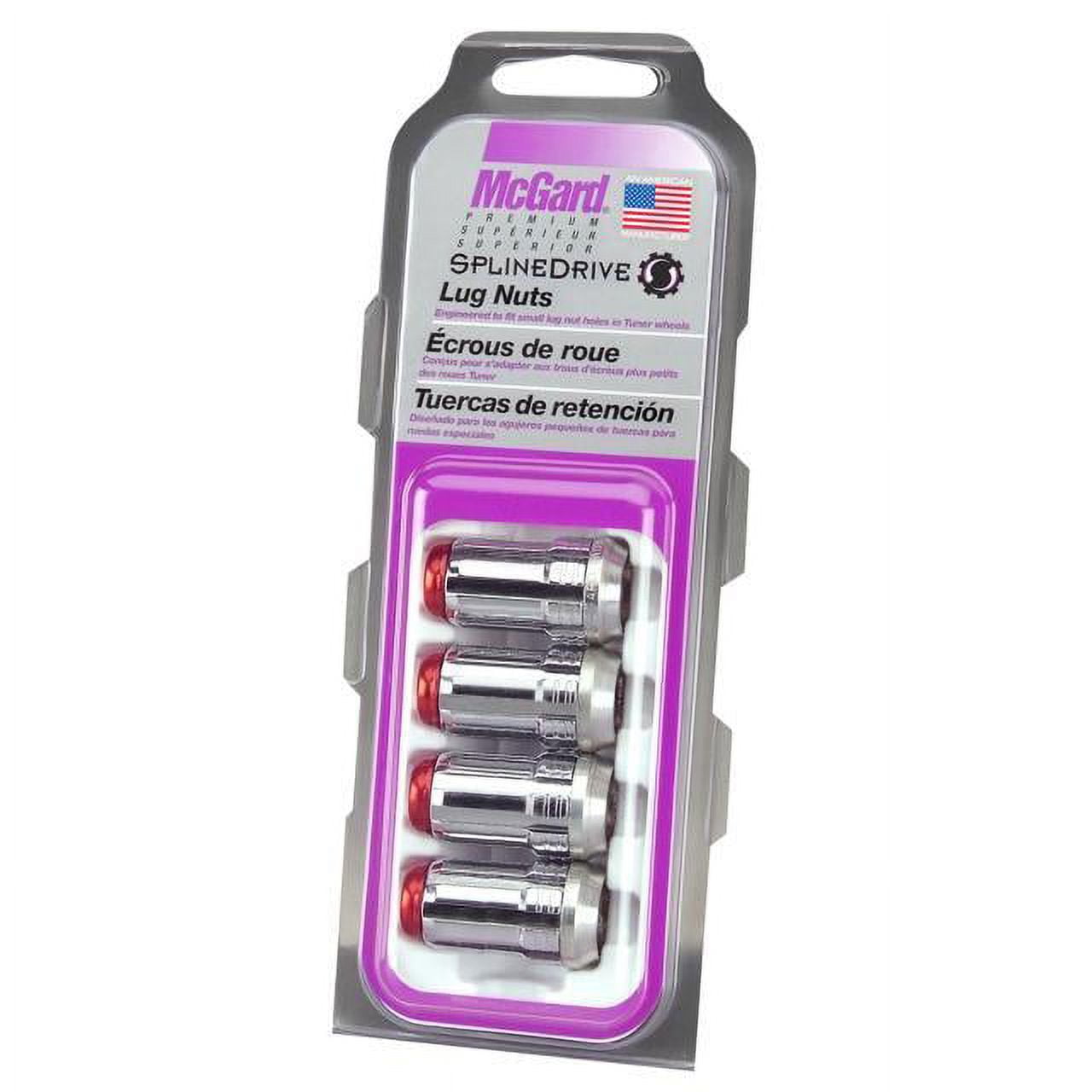 McGard Cone Seat Style Lug Nuts / Chrome / Bulk Box (69402) main image 1