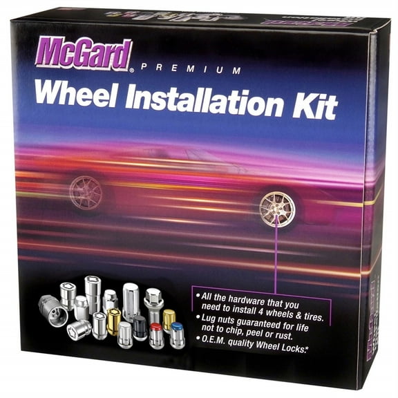 McGard 65554 Chrome SplineDrive Wheel Installation Kit (M12 x 1.25 Thread Size)