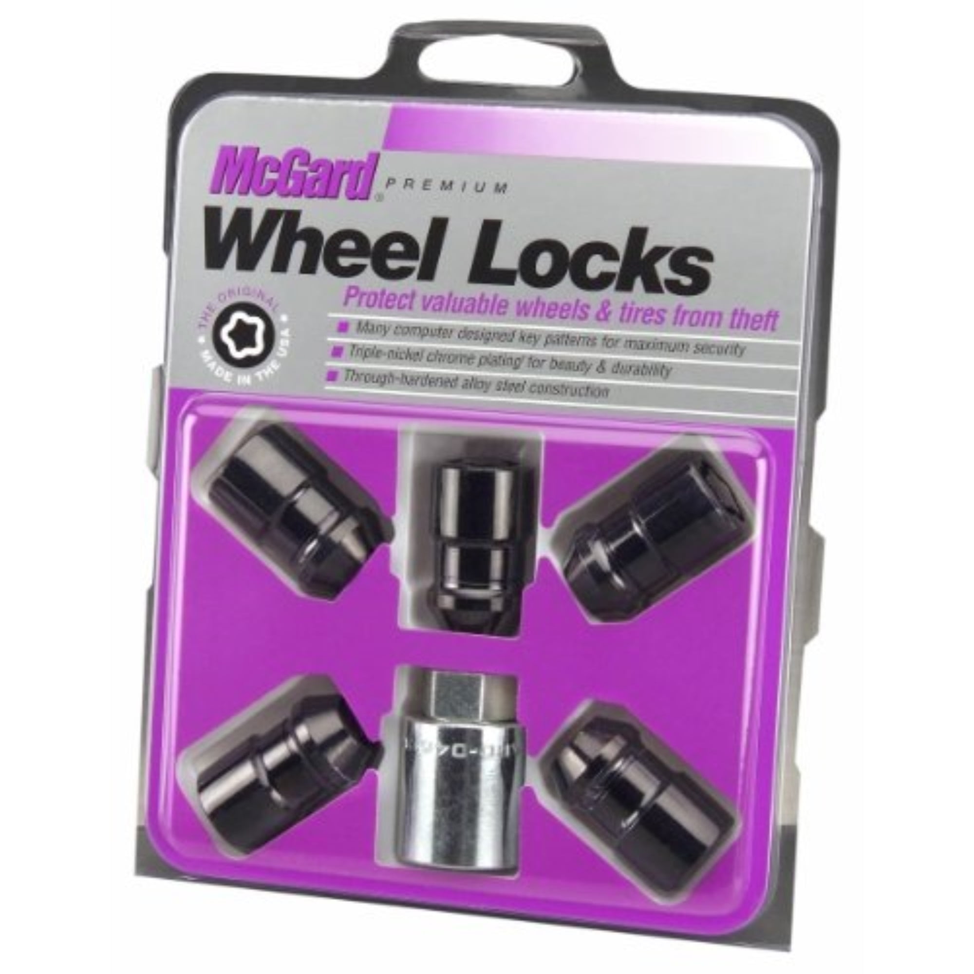 【美品】McGard CAR LOCK イエロー Amazon.com: McGard 24157 Chrome Wheel Lock Set, Cone Seat