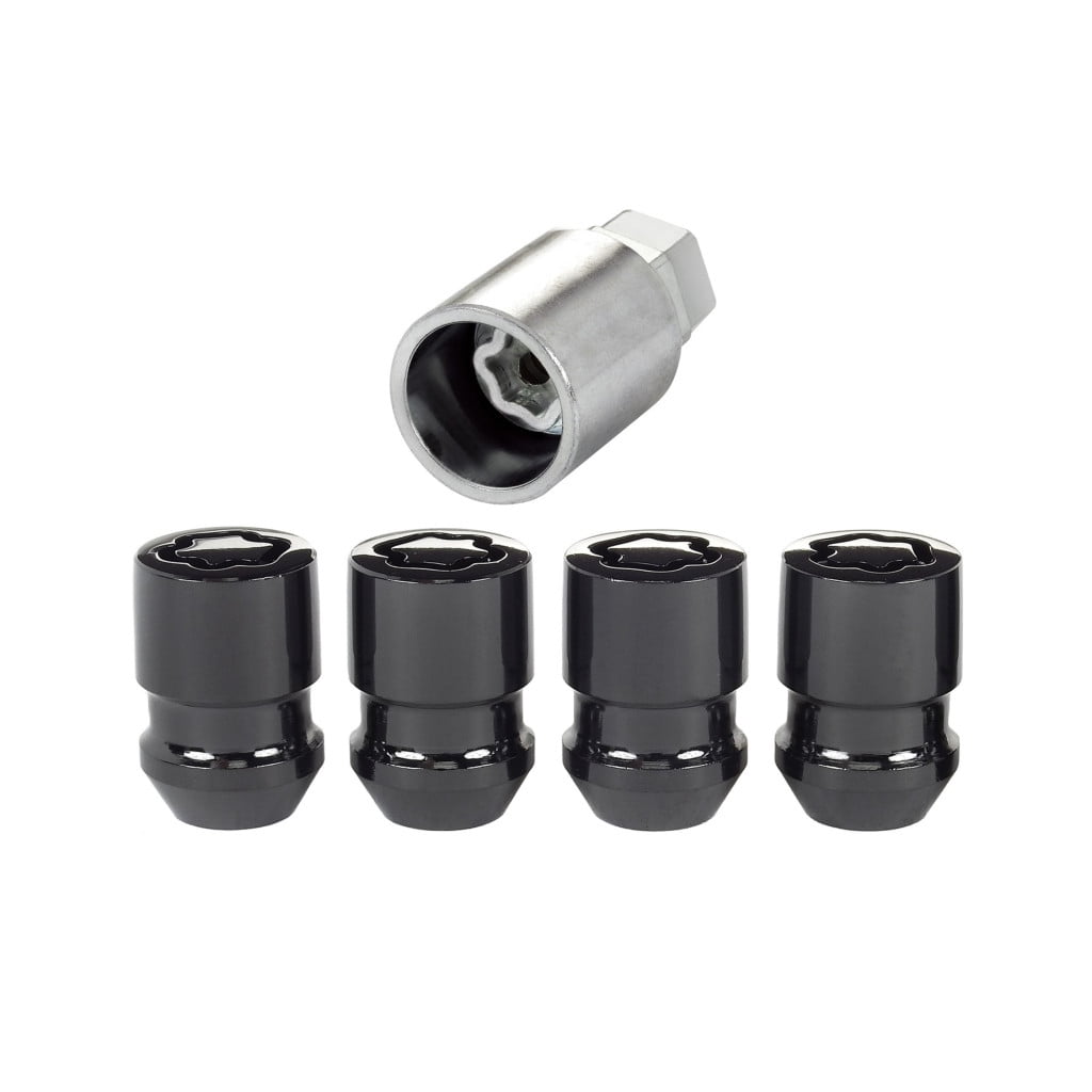 McGard For Chevy Caprice 1990 Wheel Lock Nut Set | Chrome With Black ...