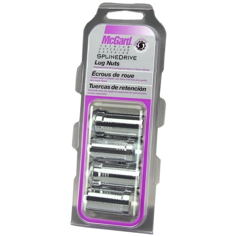 McGard Lug Nuts 14mm x 1.5 SplineDrive (4pk) McGard Lug Nuts 14mm x 1.5 SplineDrive (4pk)