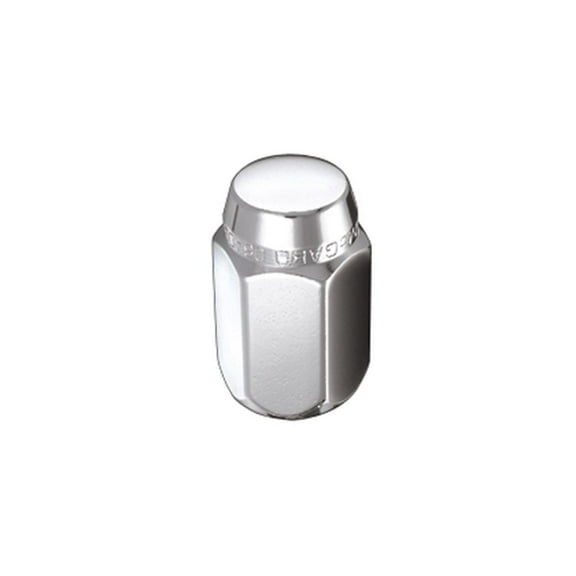 McGard Hex Lug Nut (Cone Seat) 1/2-20 / 13/16 Hex / 1.5in. Length (Box of 100) - Chrome - 69400 Fits select: 1991-2019 FORD EXPLORER, 2015-2018 JEEP WRANGLER UNLIMITED