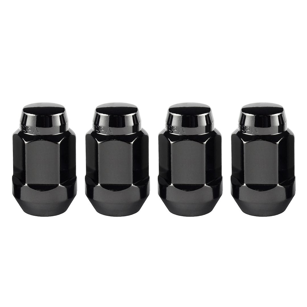 McGard 64074 Chrome/Black (M14 x 1.5 Thread Size) Bulge Cone Seat