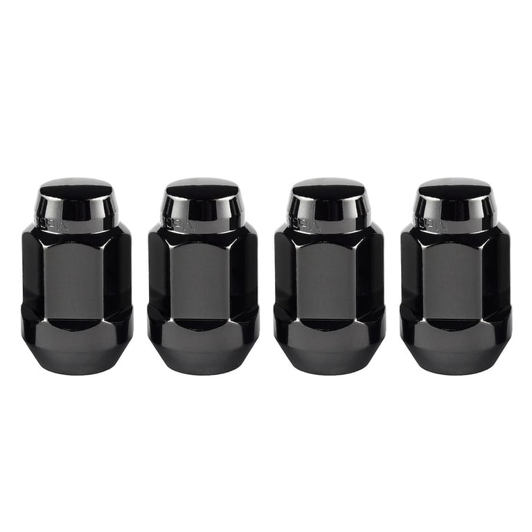 McGard 64074 Chrome/Black (M14 x 1.5 Thread Size) Bulge Cone Seat