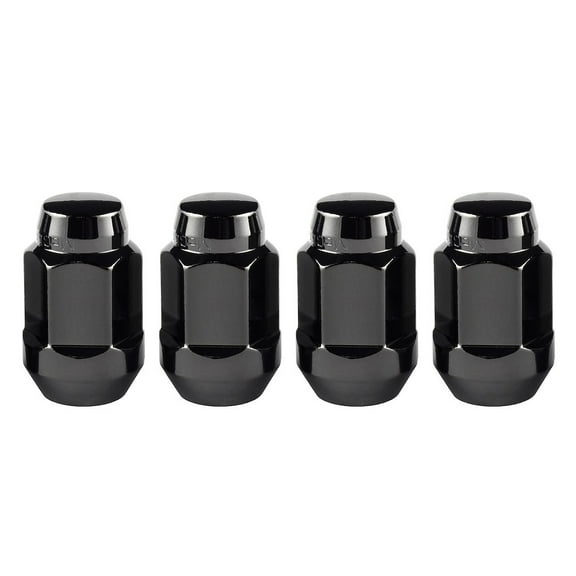 McGard 64074 Chrome/Black (M14 x 1.5 Thread Size) Bulge Cone Seat Style Lug Nut
