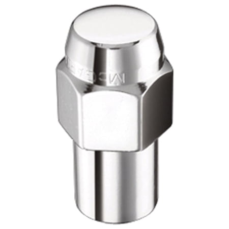 McGard Hex Lug Nut (Reg. Shank - .746in.) M12X1.5 / 13/16 Hex / 1.65in. Length (Box of 100) - Chrome