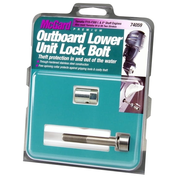 McGard Locks 74059 Yamaha Outboard Lower Unit Lock