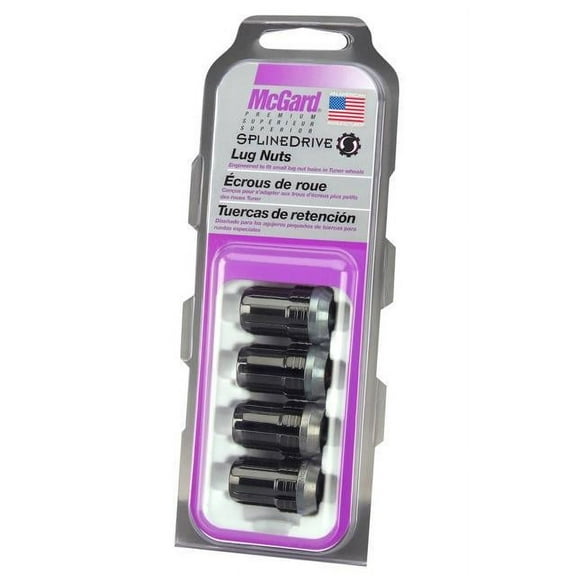 McGard Lug Nut Pk4 12x125 Blk Lug Nut Pk4 12x125 Blk