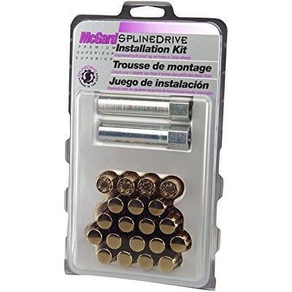McGard SplineDrive Tuner 5 Lug Install Kit w/Locks & Tool (Cone) M12x1.5 / 13/16