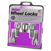 McGard Wheel Lock Bolt Set - 4pk. (Cone Seat) M12X1.25 / 19mm Hex / 25.6mm Shank