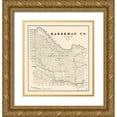 thumbnail image 1 of McGaughey 15x16 Gold Ornate Wood Framed with Double Matting Museum Art Print Titled - Hardeman County Texas - McGaughey 1891, 1 of 4