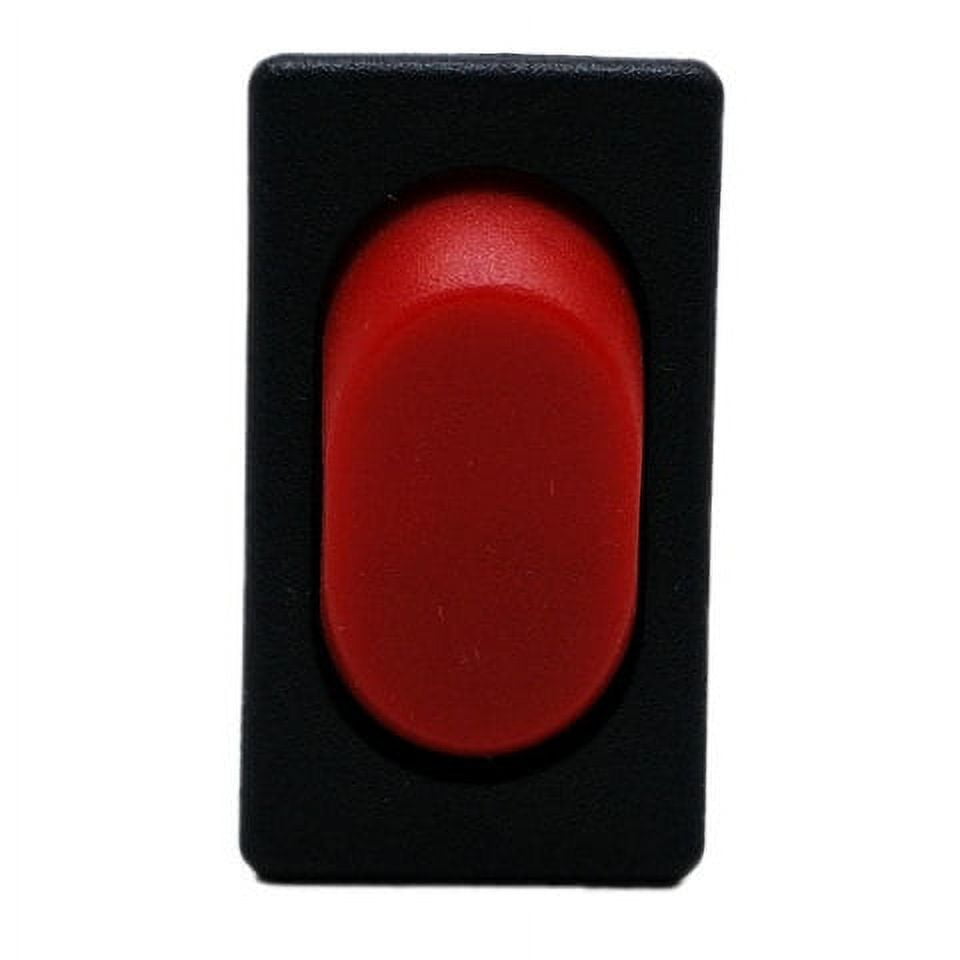 McGill Boat Momentary Rocker Switch 08520123 2 Spade Red Black