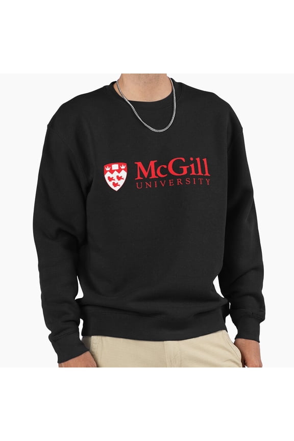 McGill University Logo College Alumni Retro Graphic Vintage Aesthetic Unisex Sweatshirt G169, Up to Size 5XL