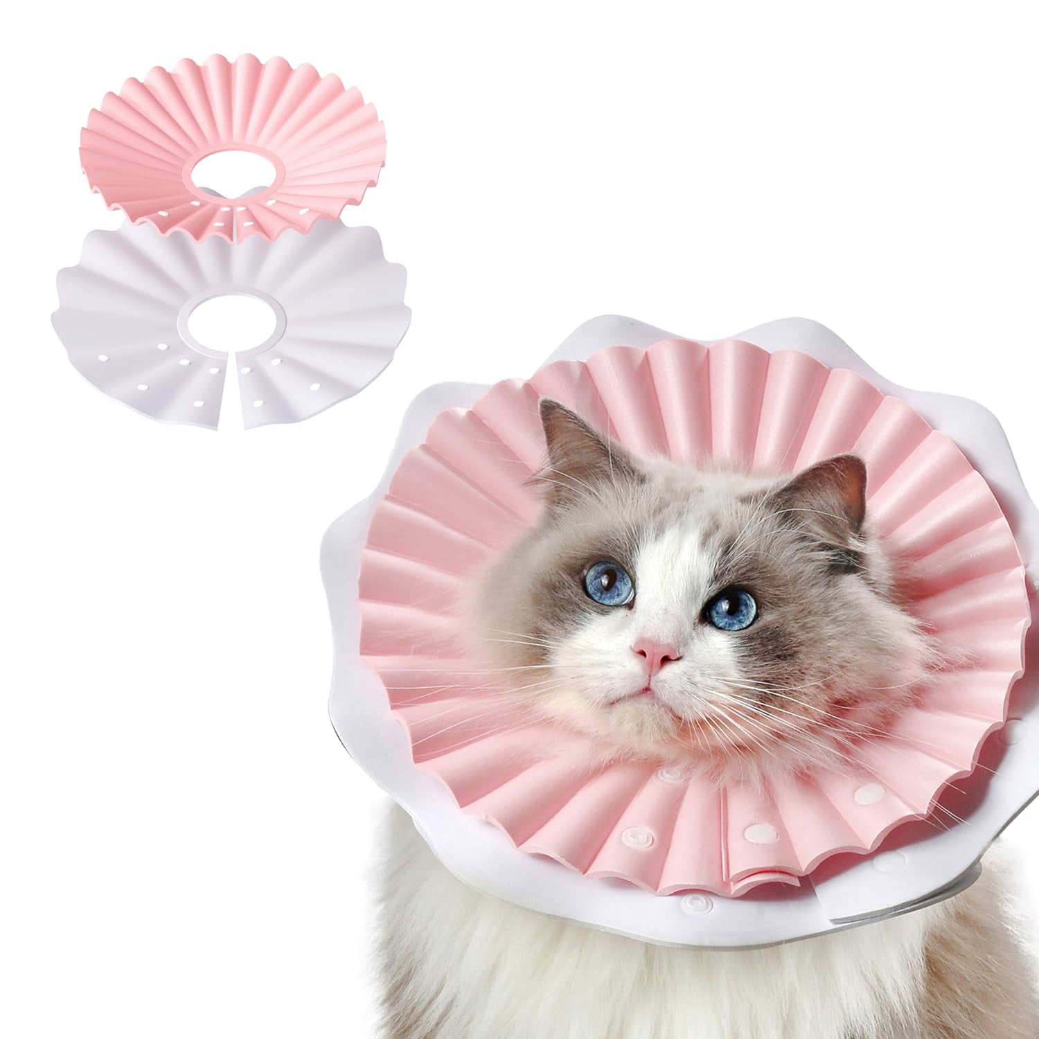 McGill's Tail Cat Cone Collar Soft, Comfortable Cat Recovery