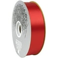 thumbnail image 1 of McGinley Mills 1.3" W Acetate Satin Ribbon, Red, 100 Yard Spool, 1 of 3