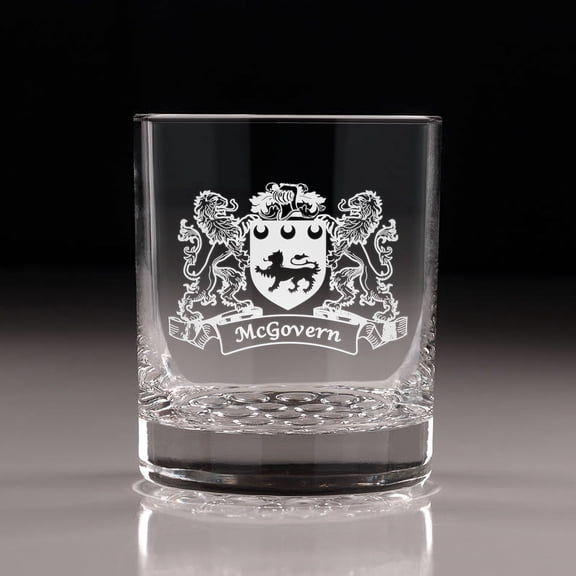 McGovern Irish Coat of Arms Nob Hill Tumblers - Set of 4