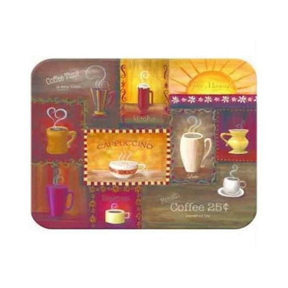 McGowan TT00582 TufTop Coffee Time Cutting Board- Medium