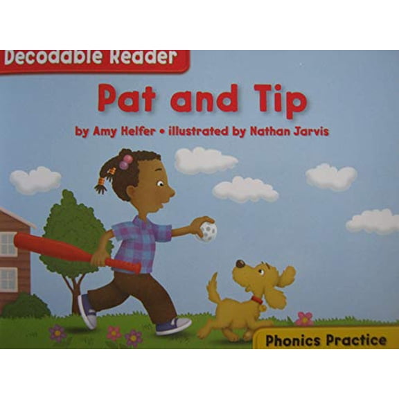 Pre-Owned McGraw-Hill Decodable Reader Grade K Pat and Tip Paperback Amy Helfer