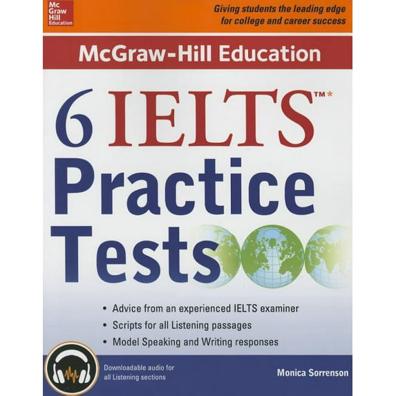 McGraw-Hill Education 6 Ielts Practice Tests with Audio, (Paperback)