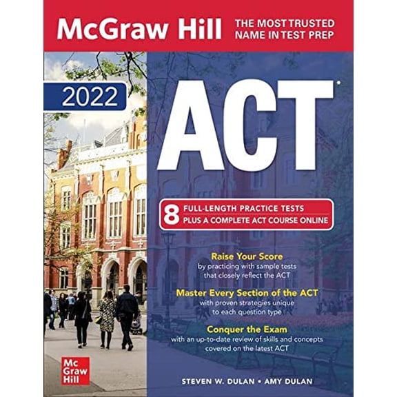 Pre-Owned McGraw-Hill Education ACT 2022 (Paperback) 1264267061 9781264267064