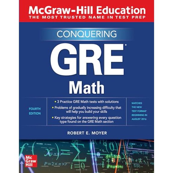 Pre-Owned McGraw-Hill Education Conquering GRE Math, Fourth Edition (Paperback) 1260462617 9781260462616