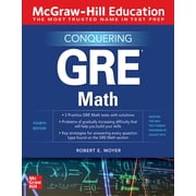 McGraw-Hill Education Conquering GRE Math, Fourth Edition, Paperback