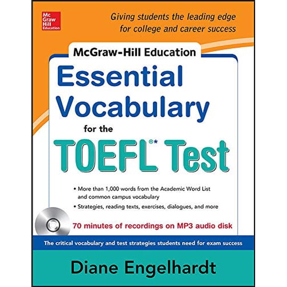 Pre-Owned McGraw-Hill Education Essential Vocabulary for the Toefl(r) Test with Audio Disk (Hardcover) 0071827102 9780071827102
