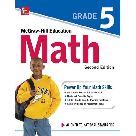 McGraw-Hill Education Math Grade 5, Second Edition, (Paperback)
