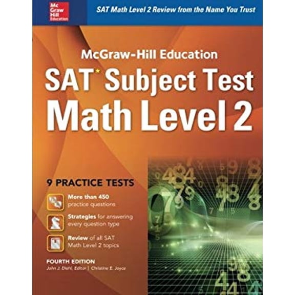 Pre-Owned McGraw-Hill Education SAT Subject Test Math Level 2 4th Ed. (Paperback) 1259583716 9781259583711