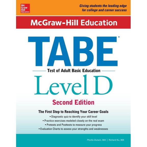 McGraw-Hill Education Tabe Level D, Second Edition (Paperback)