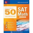 thumbnail image 1 of Pre-Owned McGraw-Hill Education Top 50 Skills for a Top Score: SAT Math, Second Edition (STUDY GUIDE) Paperback, 1 of 1