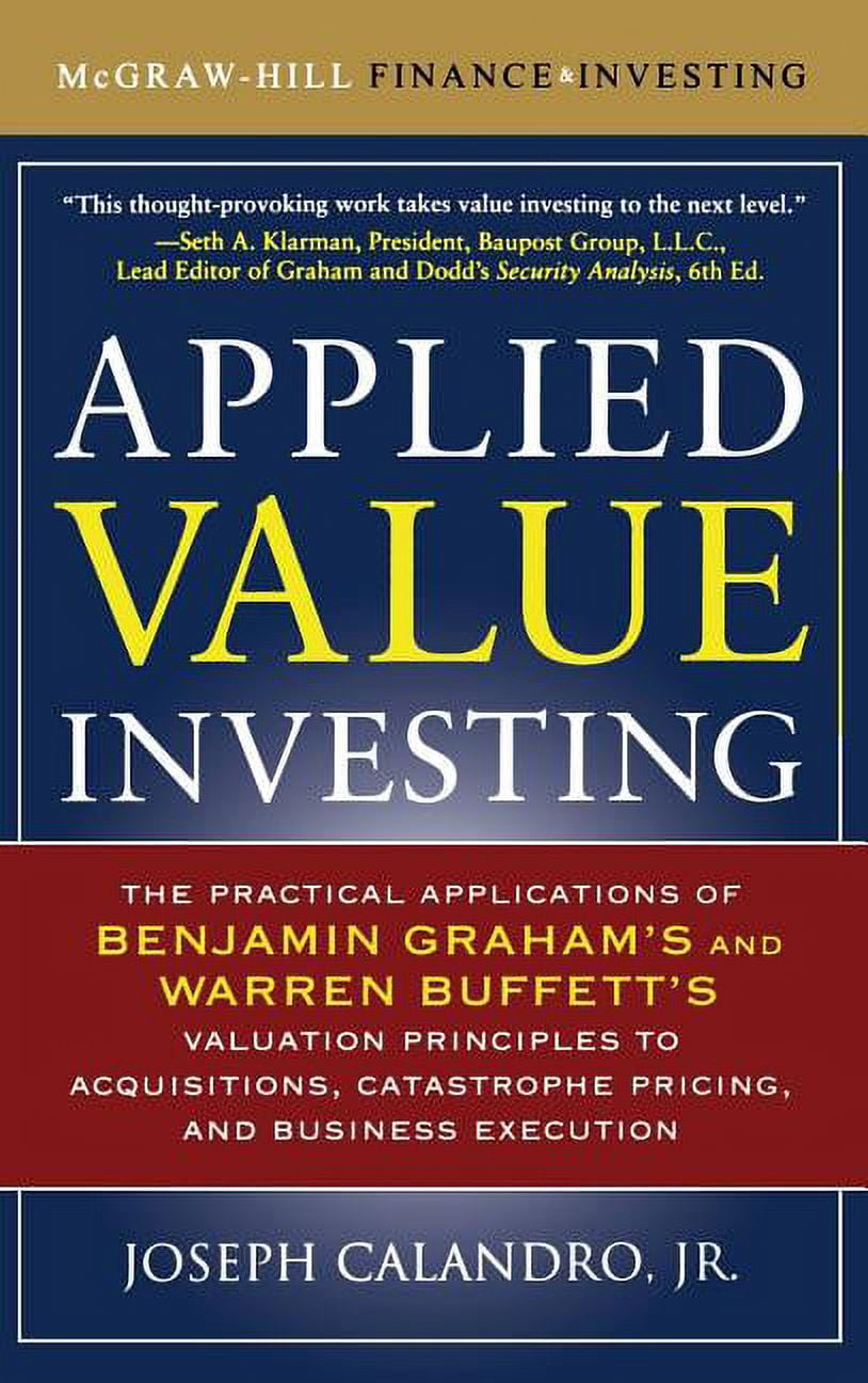 McGrawHill Finance & Investing Applied Value Investing The Practical