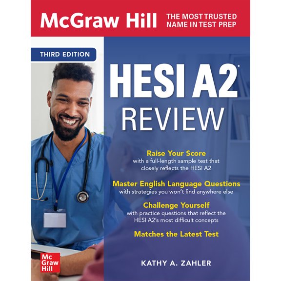 Pre-Owned McGraw Hill Hesi A2 Review, Third Edition (Paperback)