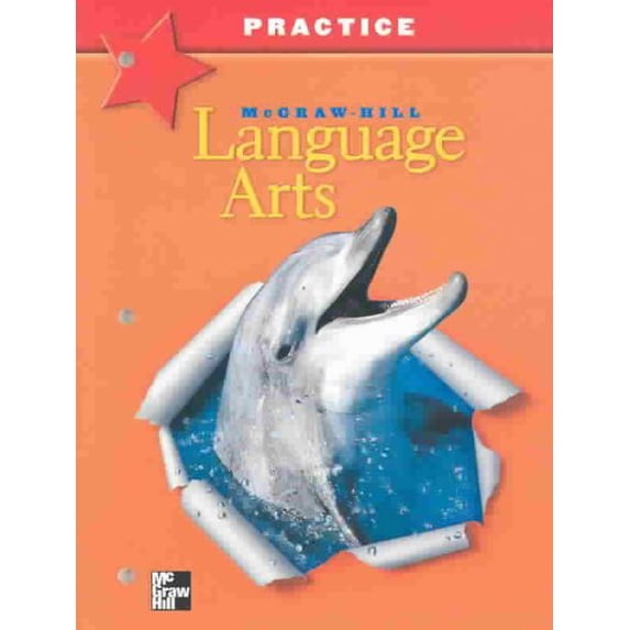 Pre-Owned McGraw-Hill Language Arts, Grade 5, Practice Workbook, (Paperback)