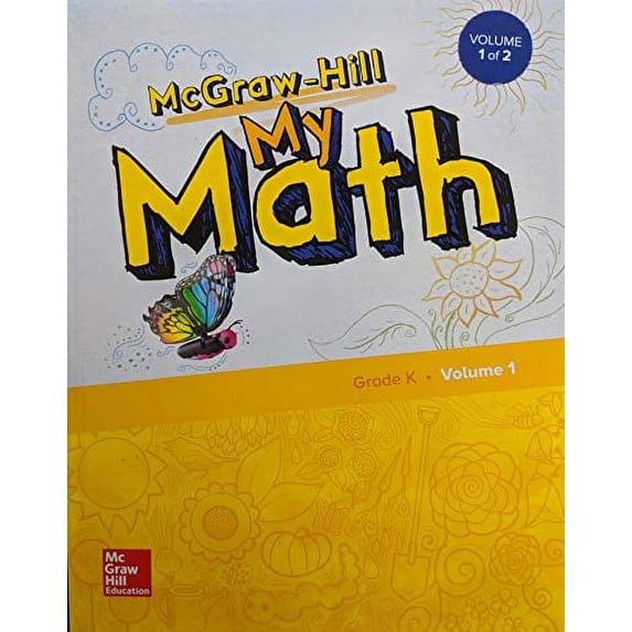 Pre-Owned McGraw-Hill My Math, Grade K, Student Edition, Volume 1 (ELEMENTARY MATH CONNECTS)