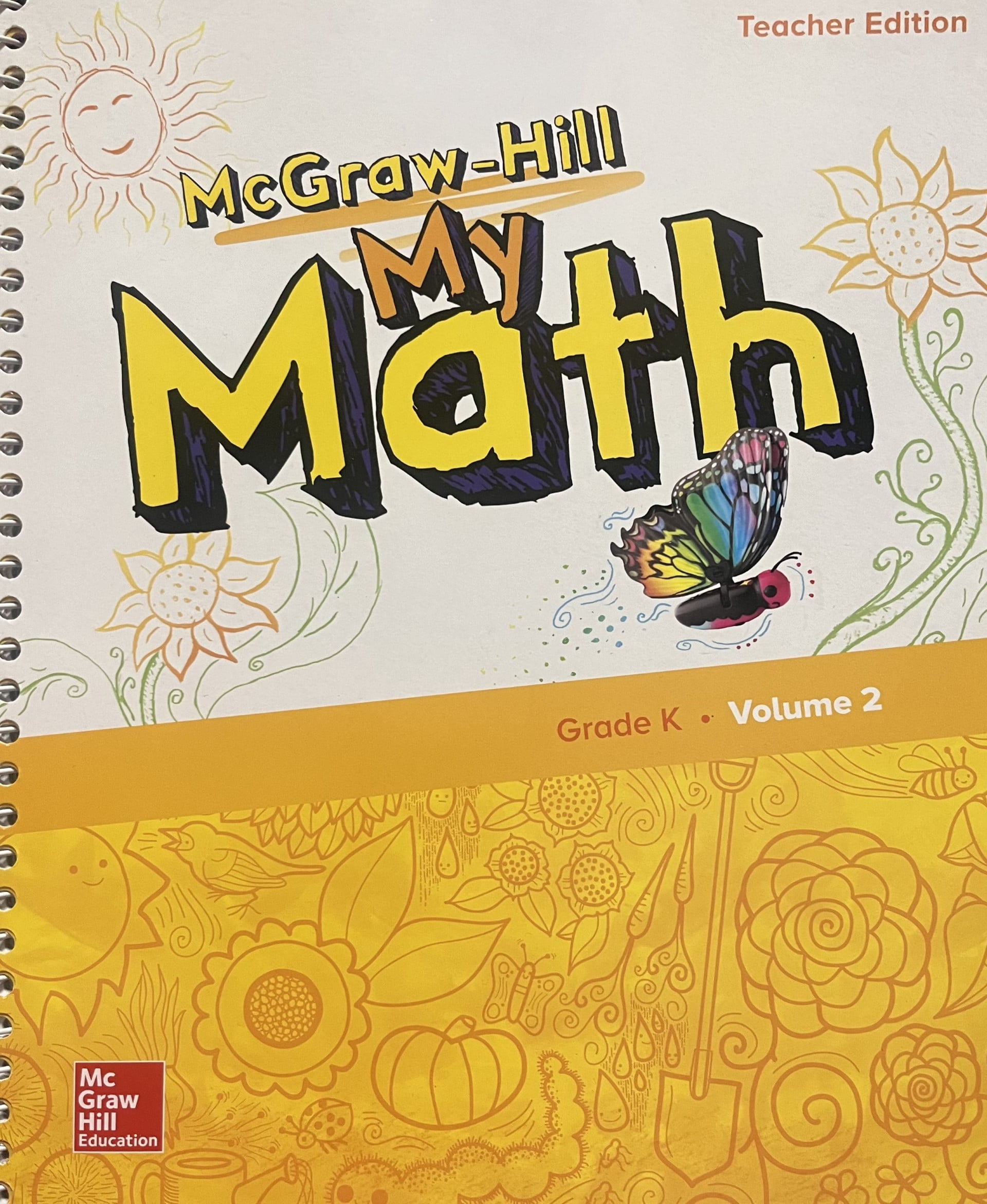 McGraw-Hill My Math, Grade K, Teacher Edition, Volume 2