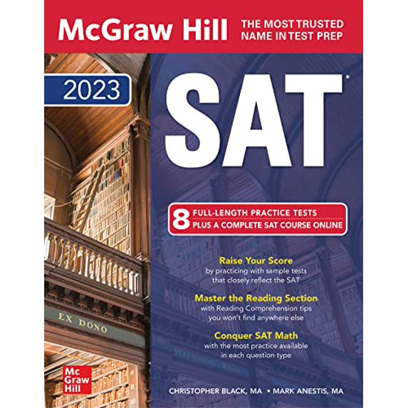 Pre-Owned McGraw Hill SAT 2023 (Paperback) 1264594305 9781264594306