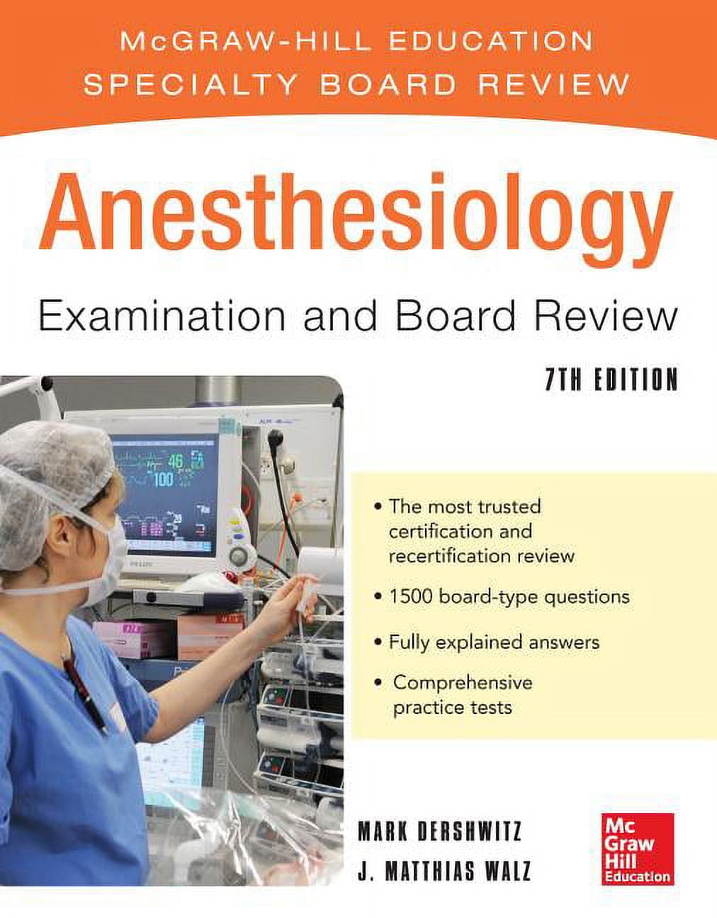 McGrawHill Specialty Board Review Anesthesiology Examination and