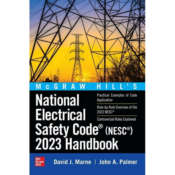McGraw Hill's National Electrical Safety Code (Nesc) 2023 Handbook, (Hardcover)