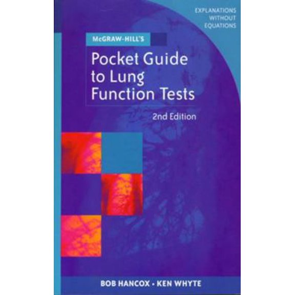 Pre-Owned McGraw-Hill's Pocket Guide to Lung Function Tests (Paperback) 0074715968 9780074715963