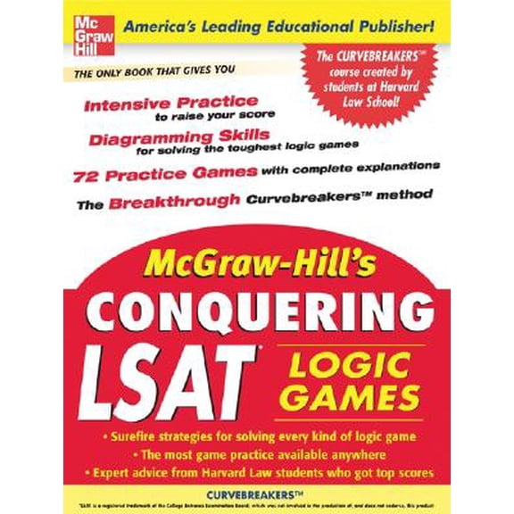 Pre-Owned McGraw-Hill's Conquering LSAT Logic Games