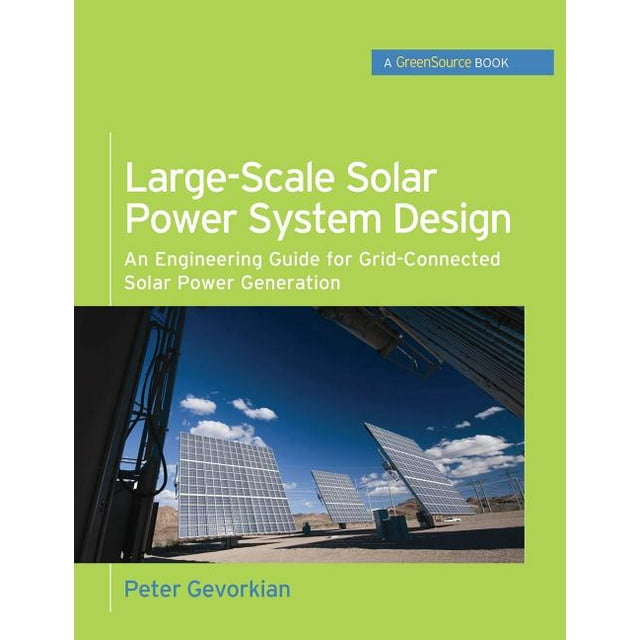McGrawHill's Greensource LargeScale Solar Power System Design