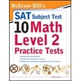 thumbnail image 1 of Pre-Owned McGraw-Hills SAT Subject Test 10: Math Level 2 Practice Tests (Paperback) 0071762922 9780071762922, 1 of 1