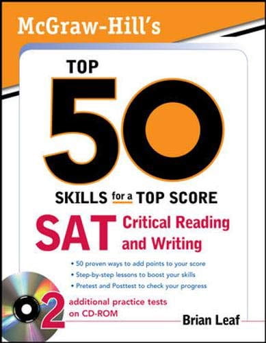 Pre-Owned SAT Critical Reading and Writing [With CDROM] (Paperback ...
