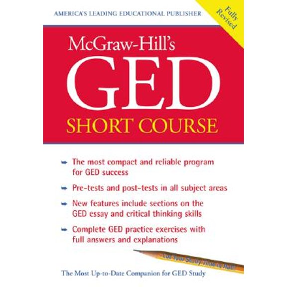 Pre-Owned McGraw-Hill's GED Short Course : The Most Compact and Reliable Program for GED Success (Paperback) 0071400265 9780071400268