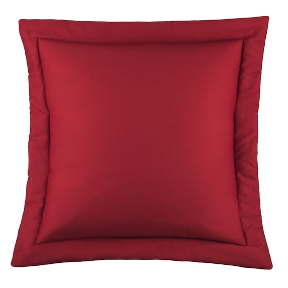 McGregor Euro Sham - Solid Red